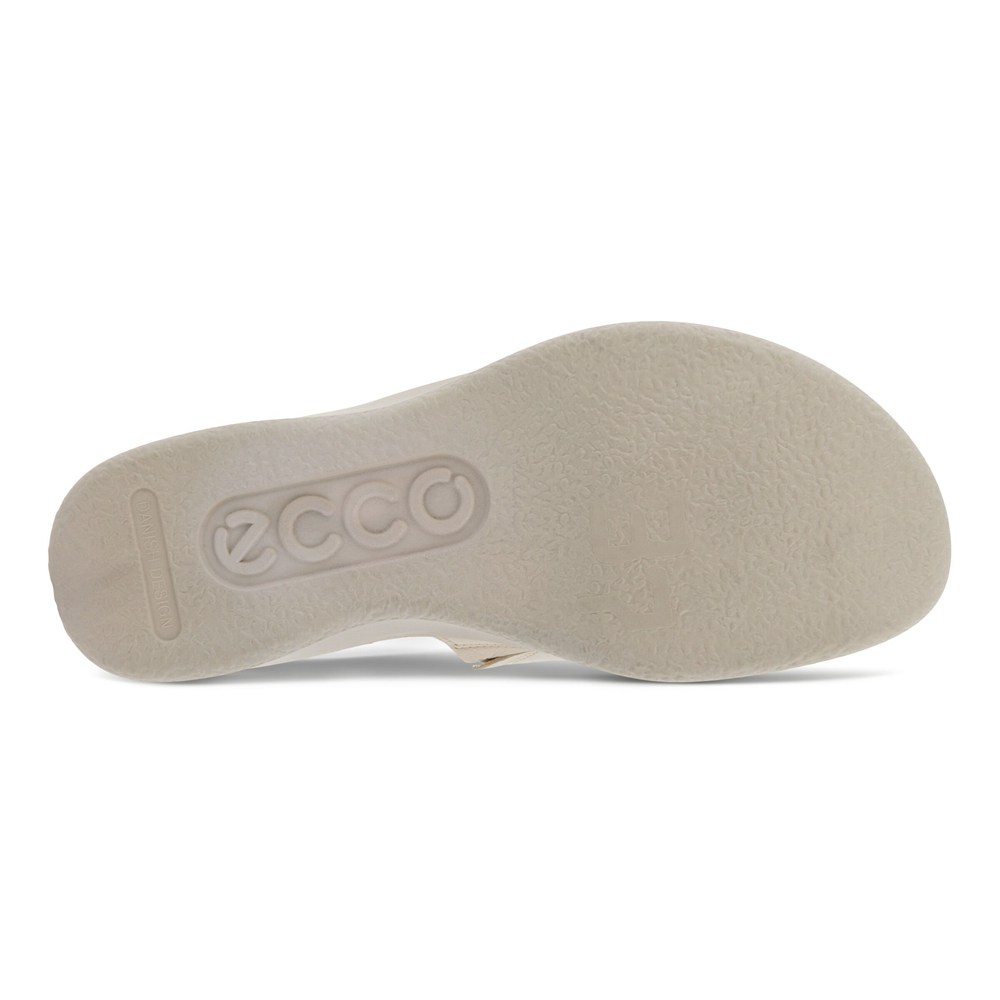 Sandalias Mujer - ECCO Flowt Lx Wedge - Beige - GIK835217